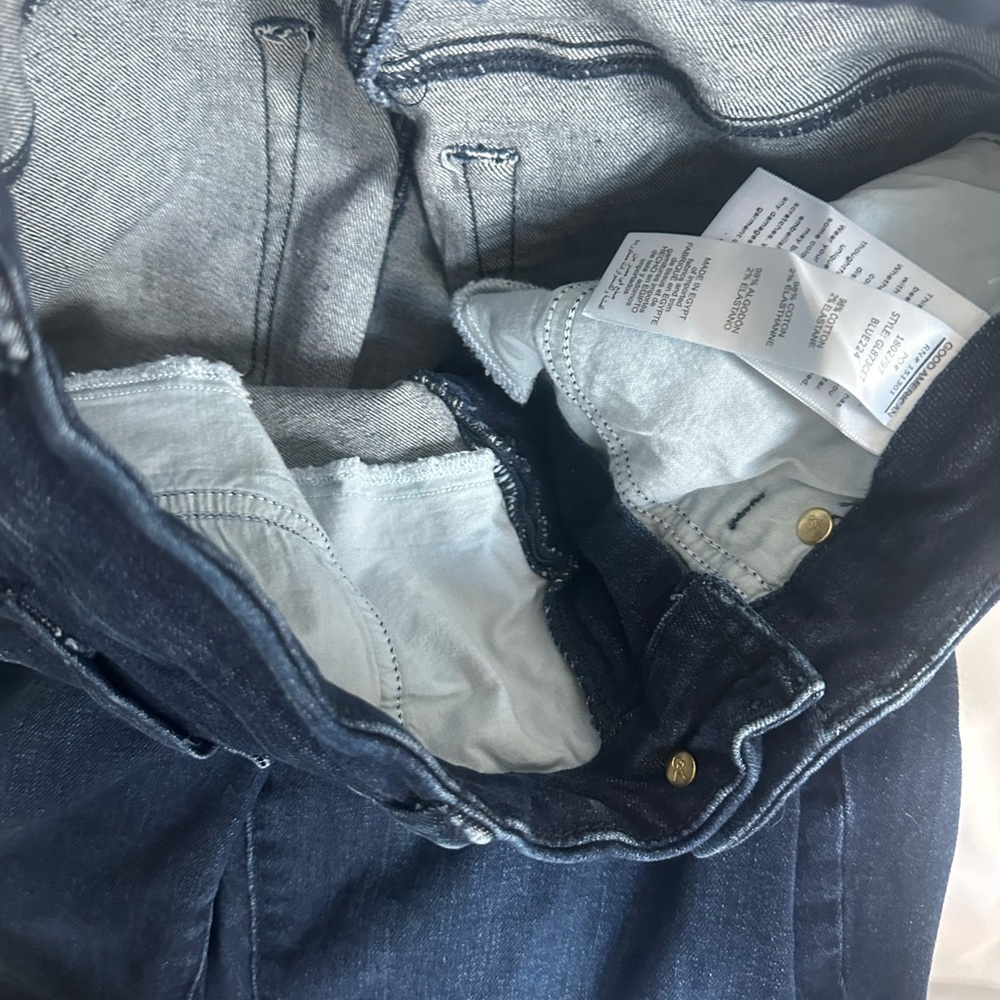 Good American Midnight High Rise Jeans - Picture 10 of 12
